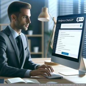 A visual representation of the WordPress ChatGPT Chatbot Plugin showcasing its user-friendly interface designed for enhanced customer engagement.
